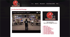 Desktop Screenshot of draftauctioneer.com